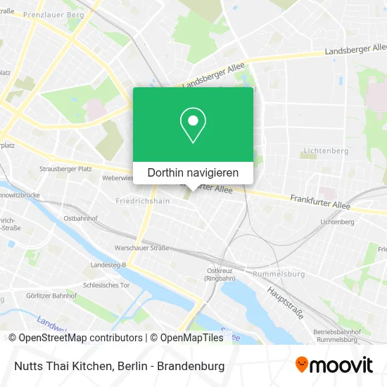 Nutts Thai Kitchen Karte