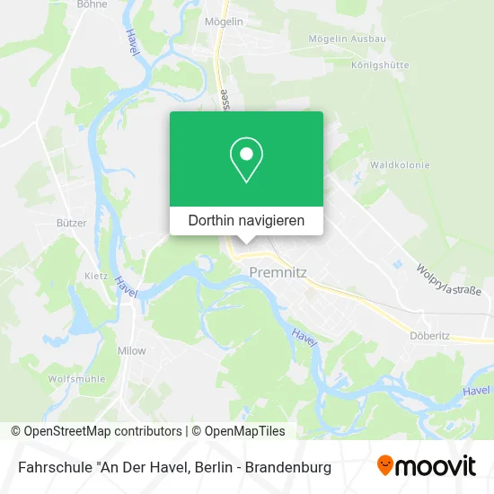 Fahrschule "An Der Havel Karte