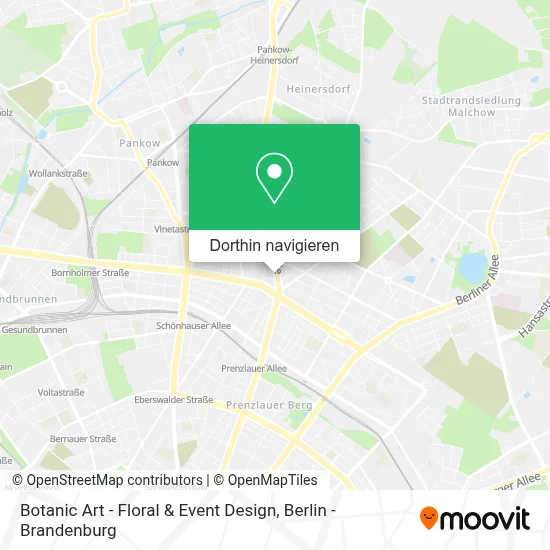 Botanic Art - Floral & Event Design Karte
