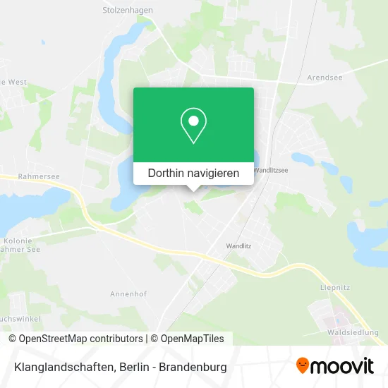 Klanglandschaften Karte