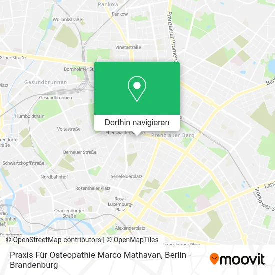 Praxis Für Osteopathie Marco Mathavan Karte