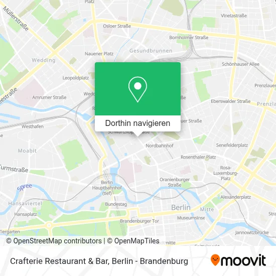 Crafterie Restaurant & Bar Karte