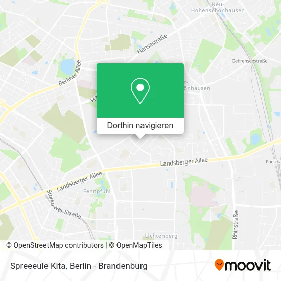 Spreeeule Kita Karte