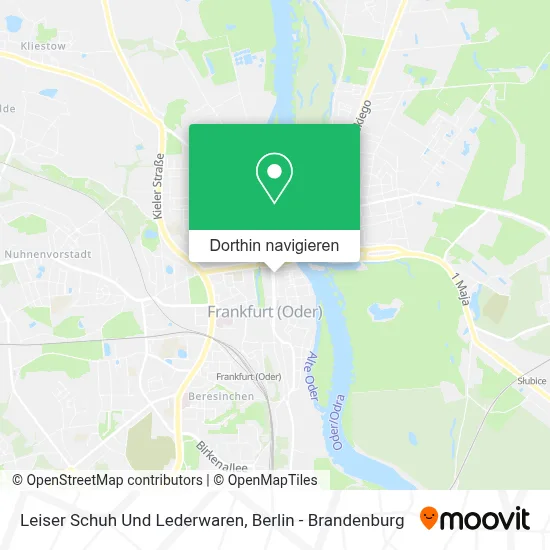Leiser Schuh Und Lederwaren Karte