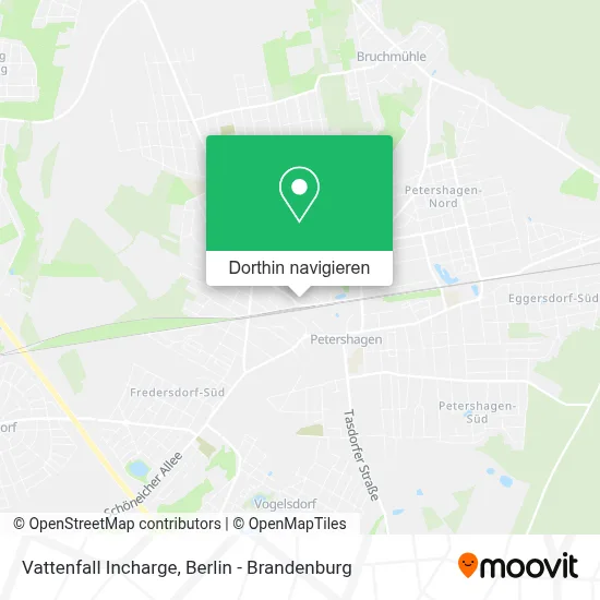 Vattenfall Incharge Karte