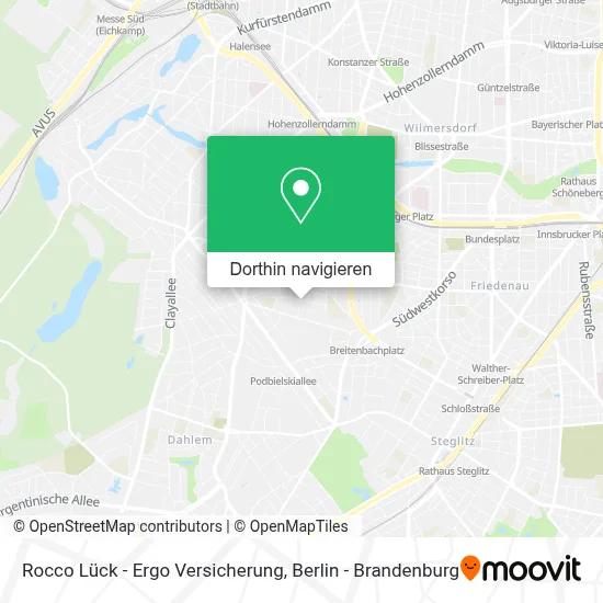 Rocco Lück - Ergo Versicherung Karte