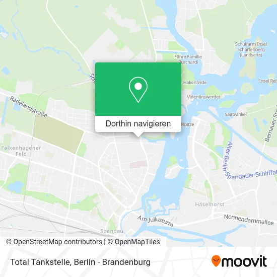 Total Tankstelle Karte