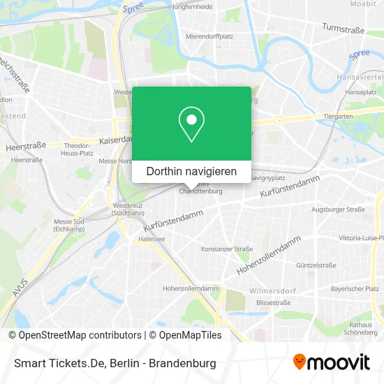 Smart Tickets.De Karte