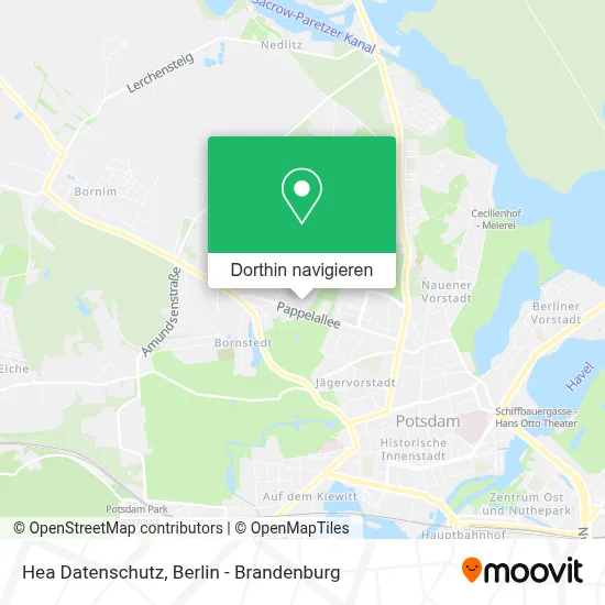 Hea Datenschutz Karte