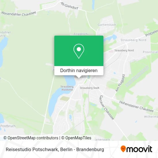 Reisestudio Potschwark Karte