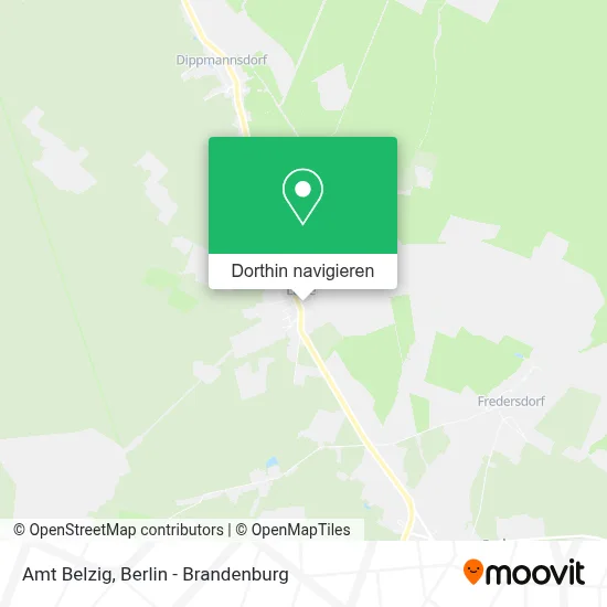 Amt Belzig Karte