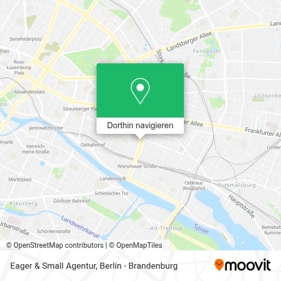 Eager & Small Agentur Karte