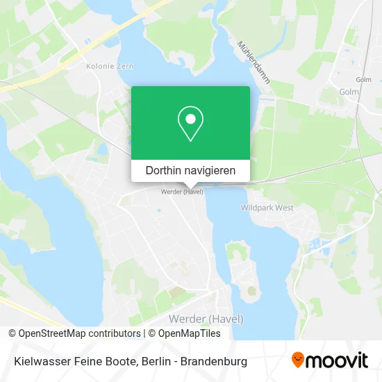 Kielwasser Feine Boote Karte