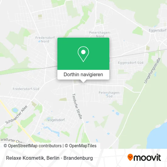 Relaxe Kosmetik Karte