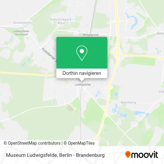 Museum Ludwigsfelde Karte