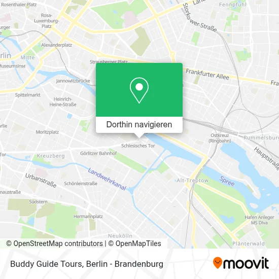Buddy Guide Tours Karte