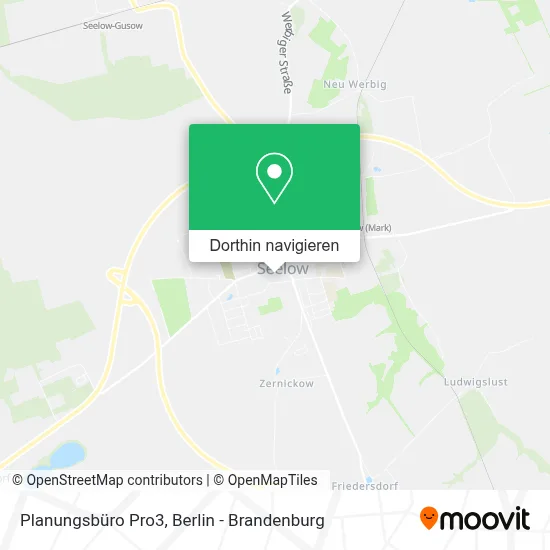 Planungsbüro Pro3 Karte