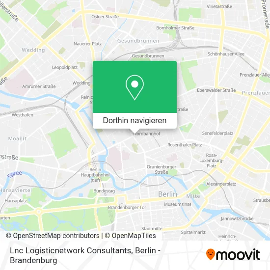 Lnc Logisticnetwork Consultants Karte