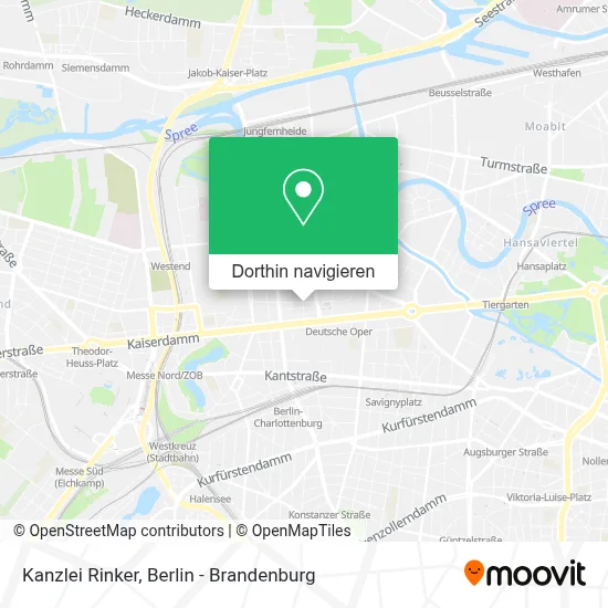 Kanzlei Rinker Karte