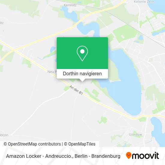 Amazon Locker - Andreuccio. Karte
