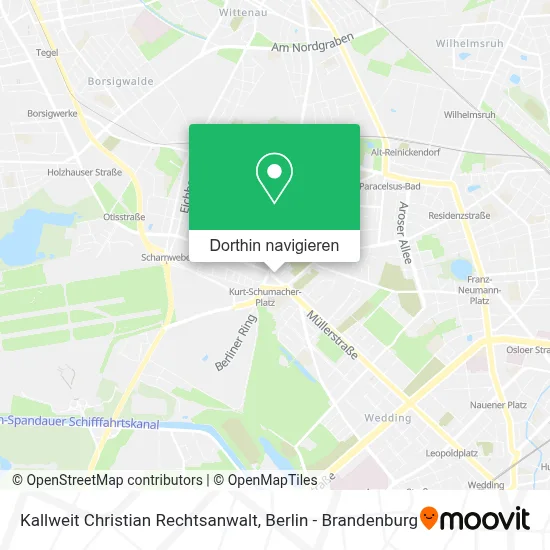 Kallweit Christian Rechtsanwalt Karte