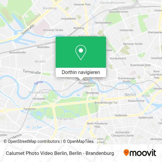 Calumet Photo Video Berlin Karte