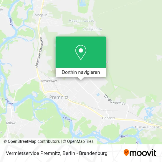 Vermietservice Premnitz Karte