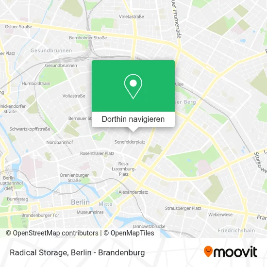Radical Storage Karte