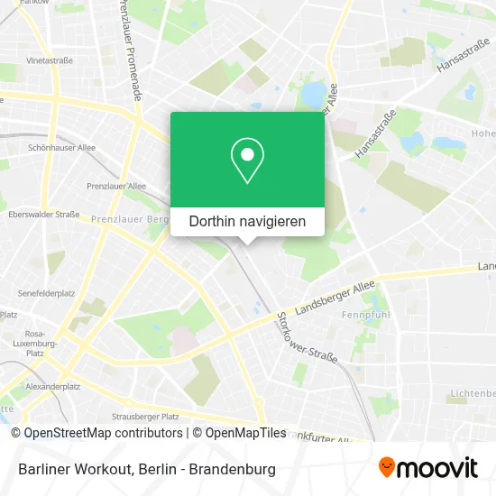 Barliner Workout Karte