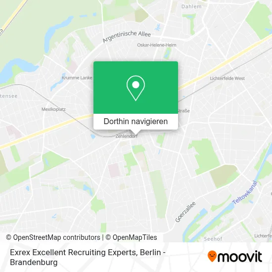 Exrex Excellent Recruiting Experts Karte