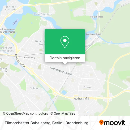 Filmorchester Babelsberg Karte