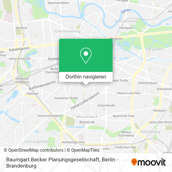 Baumgart Becker Planungsgesellschaft Karte