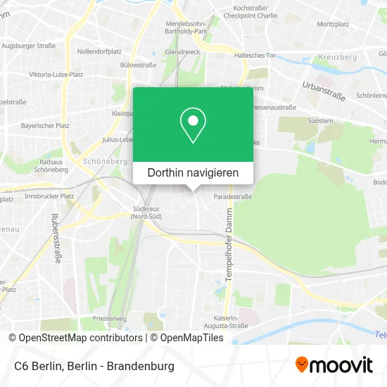 C6 Berlin Karte