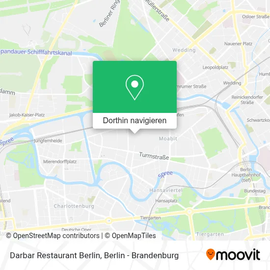 Darbar Restaurant Berlin Karte