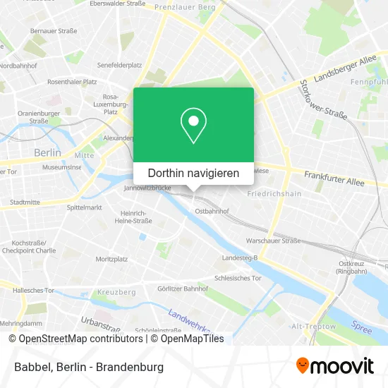 Babbel Karte
