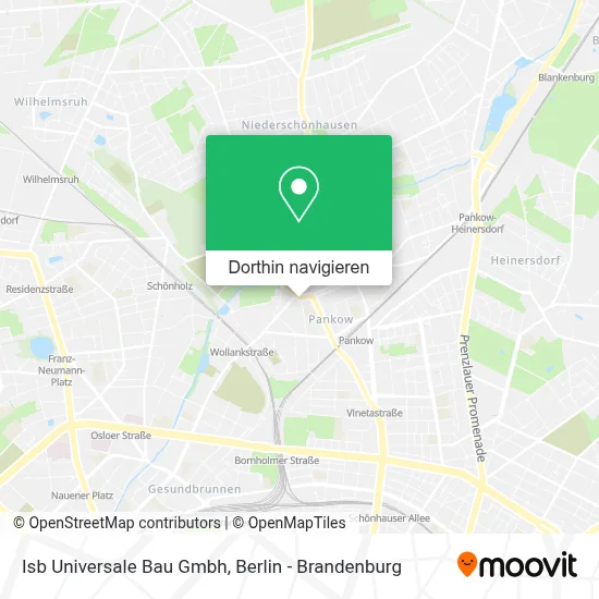 Isb Universale Bau Gmbh Karte