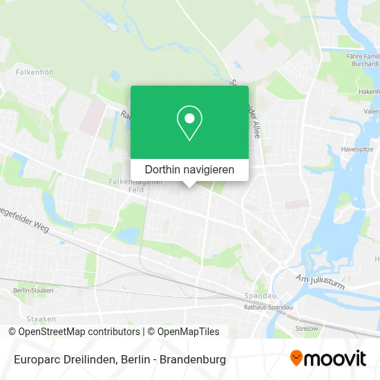 Europarc Dreilinden Karte
