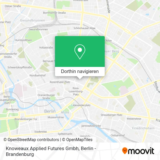 Knoweaux Applied Futures Gmbh Karte
