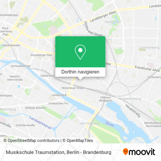 Musikschule Traumstation Karte