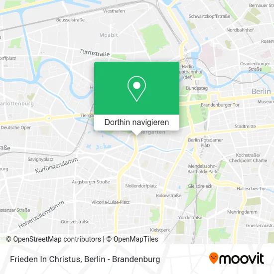 Frieden In Christus Karte
