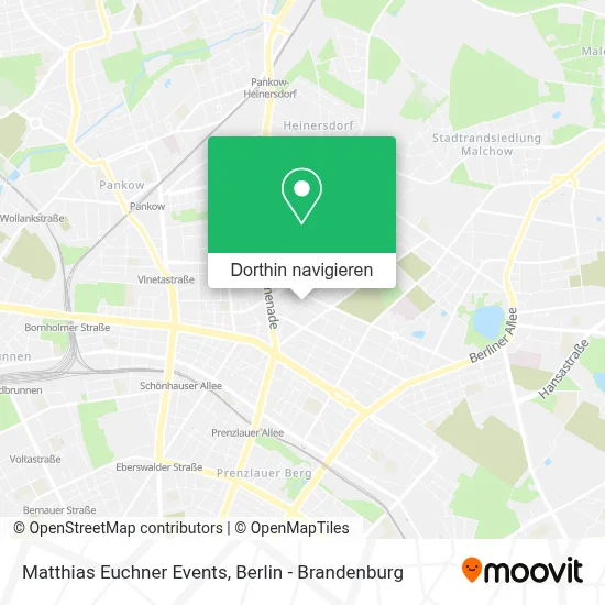 Matthias Euchner Events Karte