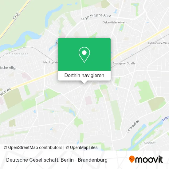 Deutsche Gesellschaft Karte