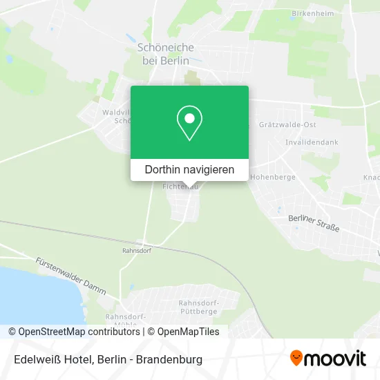 Edelweiß Hotel Karte