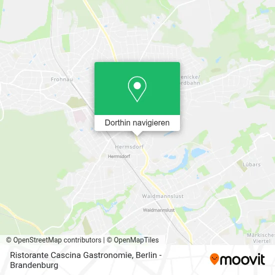 Ristorante Cascina Gastronomie Karte