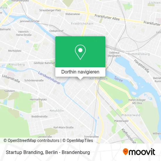 Startup Branding Karte