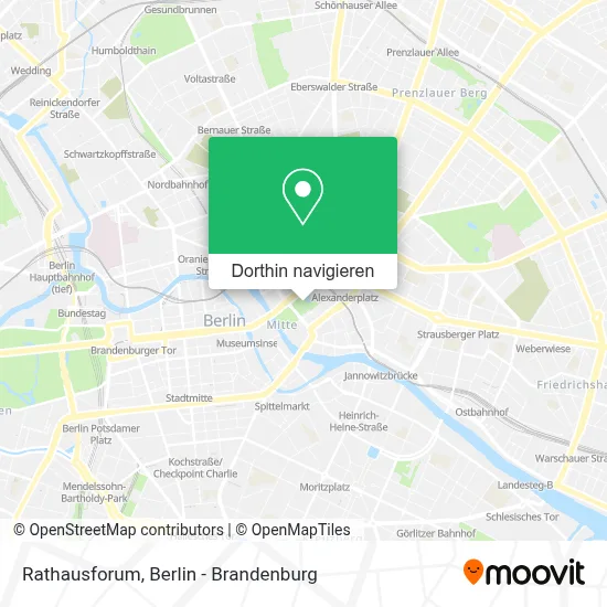 Rathausforum Karte