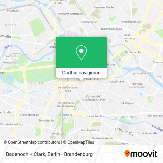 Badenoch + Clark Karte