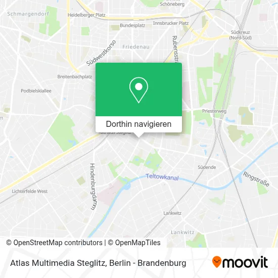 Atlas Multimedia Steglitz Karte