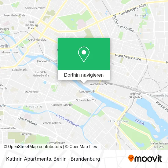 Kathrin Apartments Karte