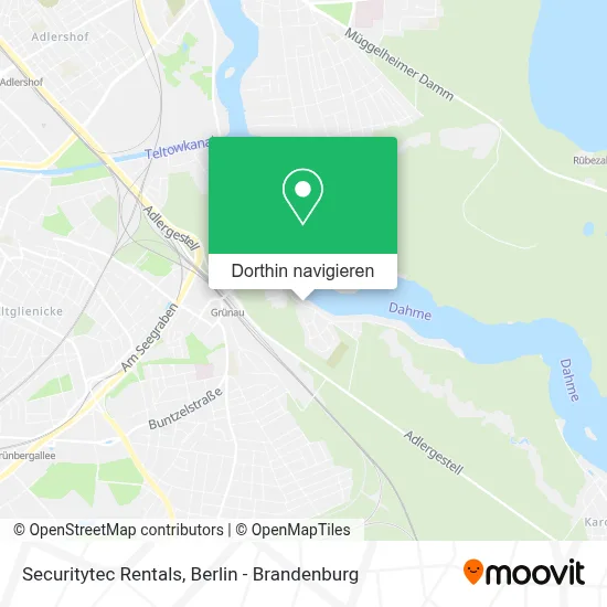 Securitytec Rentals Karte